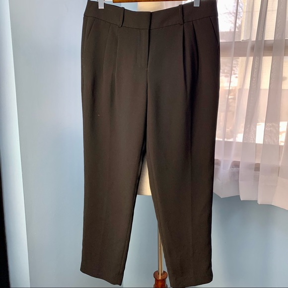 J. Crew Black Drapey Crepe Pants - Picture 2 of 8